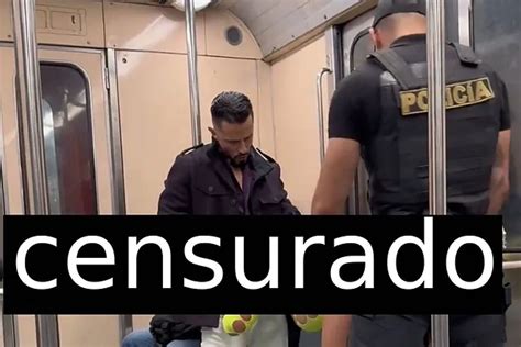 cojiendo en el metro